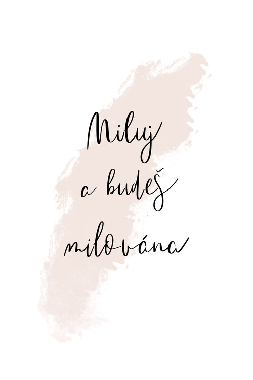 Poster Miluj