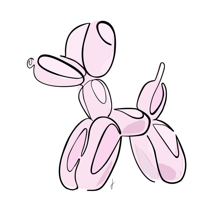 Canvas Print Colpo colore