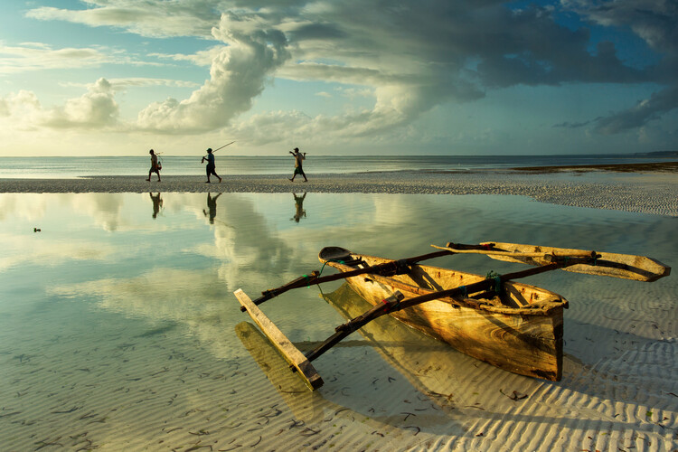 Poster Fishers in Zanzibar, Tanzania