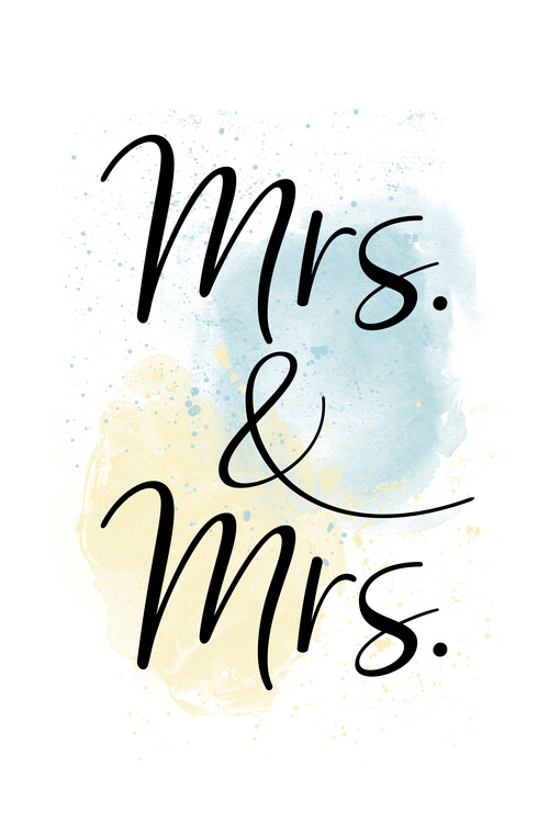 Poster Mrs. & Mrs.