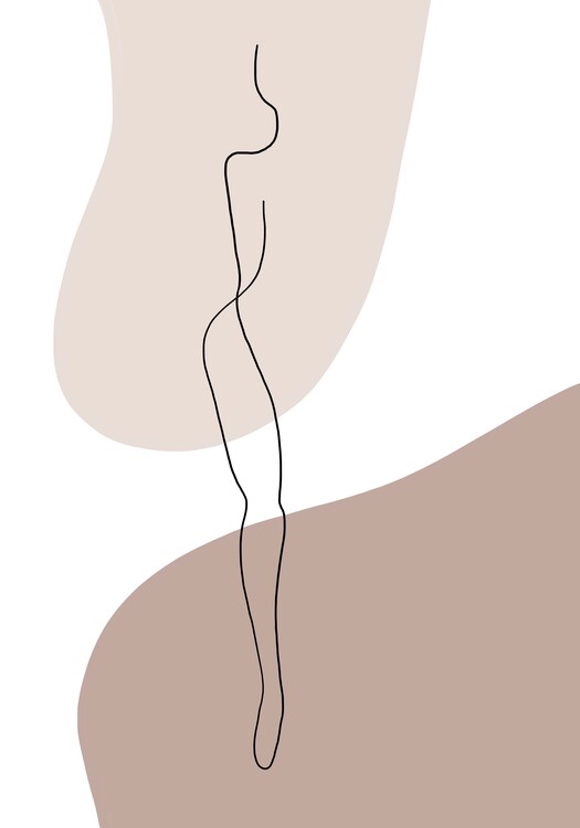 Poster Body abstract art