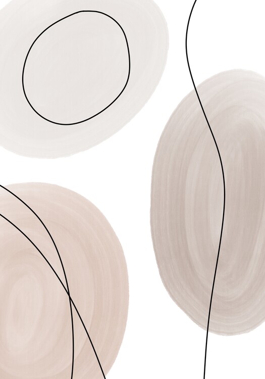 Poster Abstract shapes