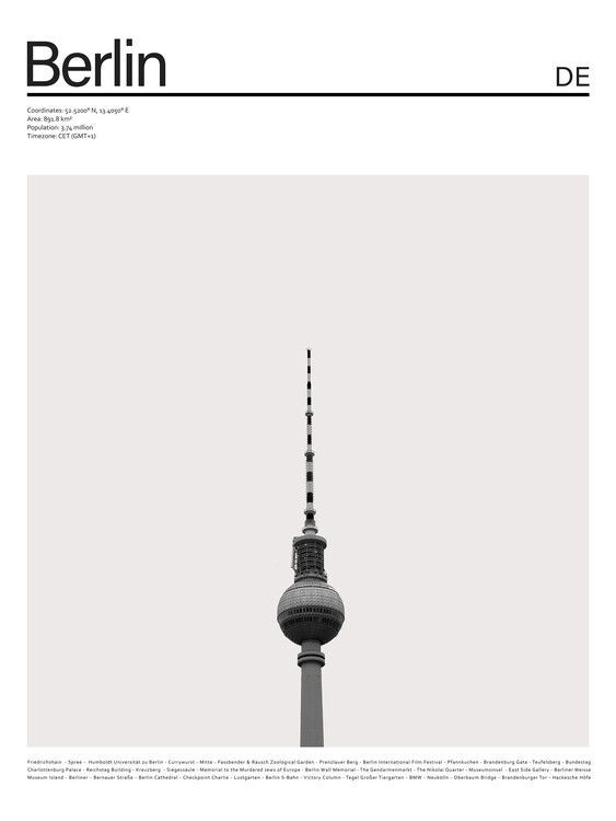 Poster City Berlin 2