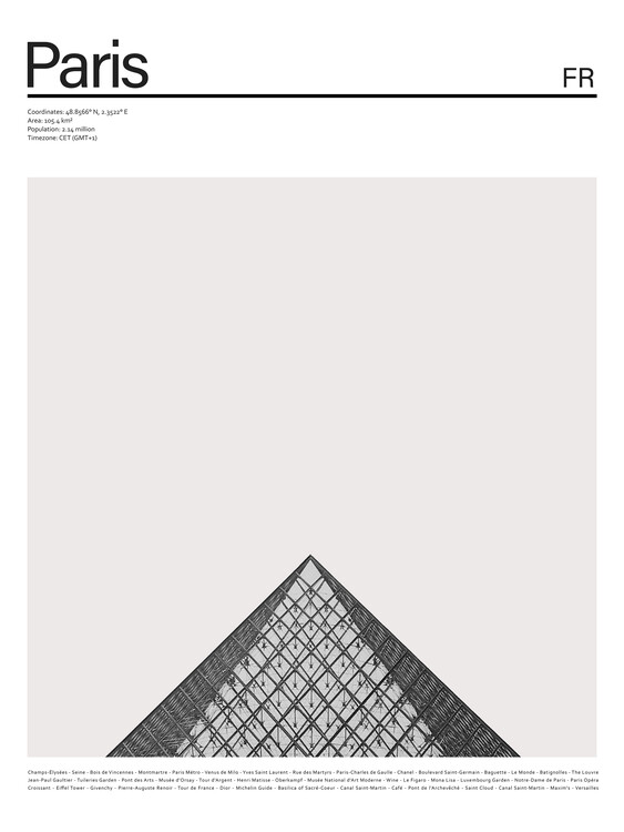 Poster City Paris 1