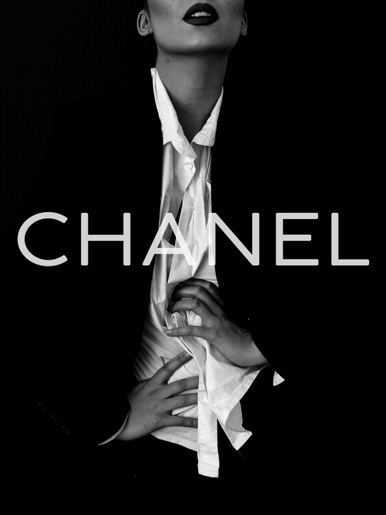Poster Chanel model