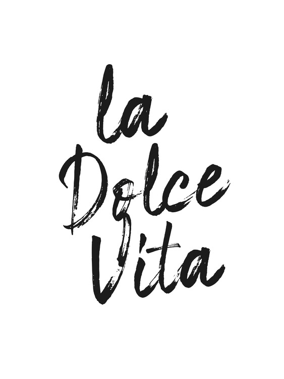 T-shirt La dolce vita
