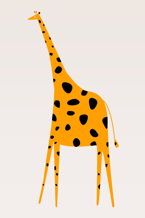 Poster Cute Giraffe