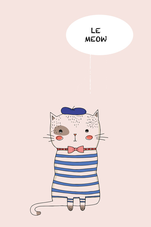 Sticker Le Meow