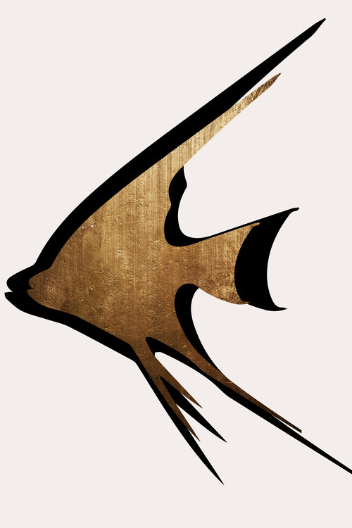 Canvas Print Gold Fish