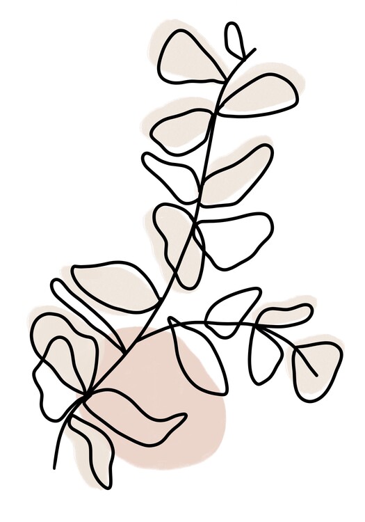 Poster Floral illustration