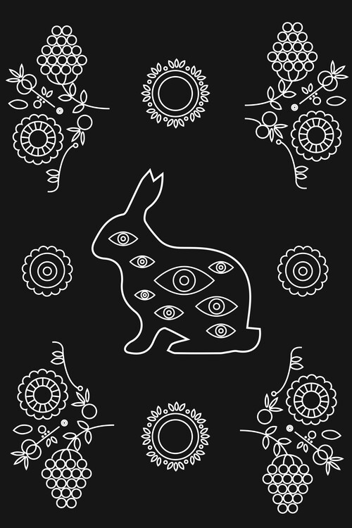 Poster rabbit