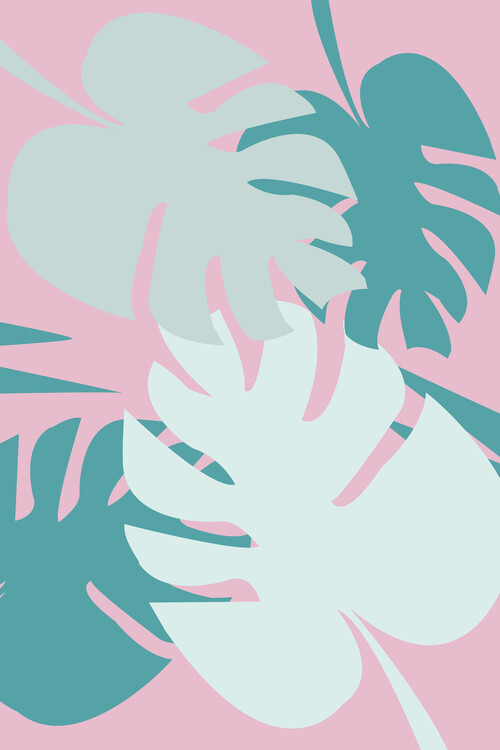 Poster tropicalleafs