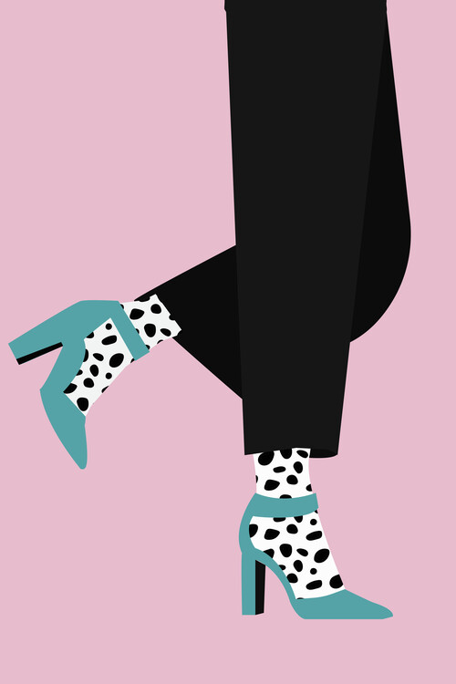 Плакат shoes