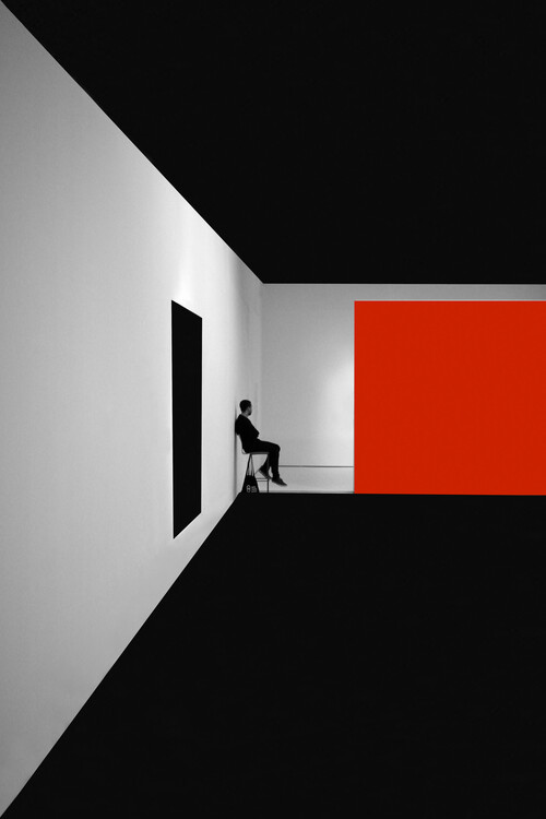 Poster Simple Red