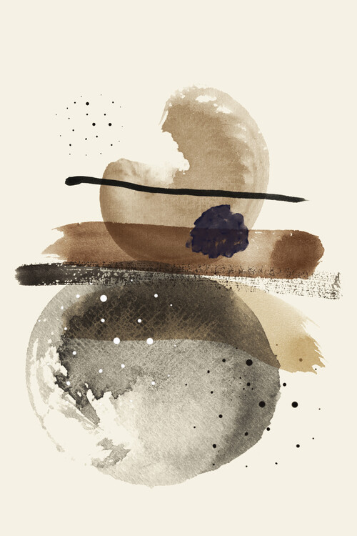 Obraz na plátně Abstract watercolors 2