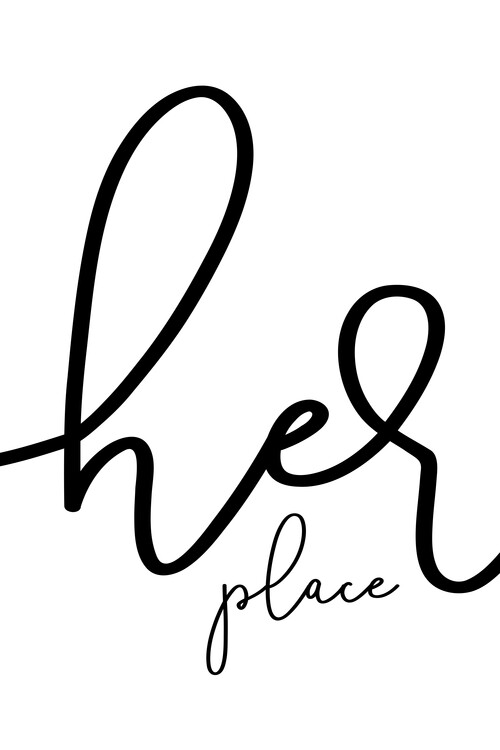 Poster Her place