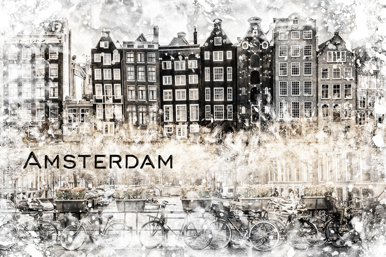 Poster AMSTERDAM Collage