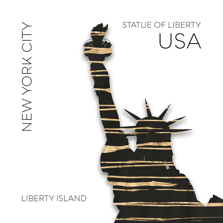 Poster Urban Art NYC Statue of Liberty